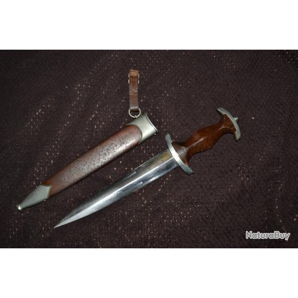 couteau allemand seconde guerre poign�e poirier premier type lourd aesculap sud west