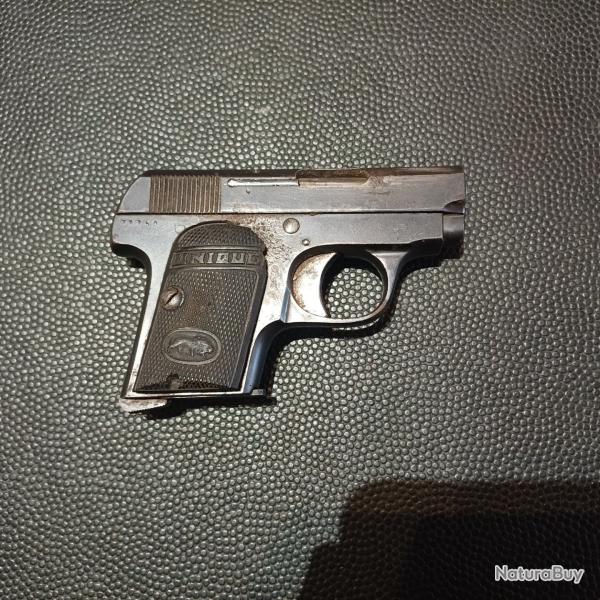 PISTOLET UNIQUE MODELE 10 CAL 6.35 CAT B