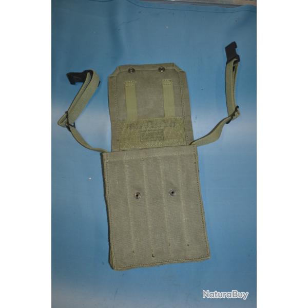sacoche porte chargeur fran�aise MAT 49 guerre indochine TAP para