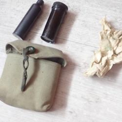 Pochette+ outils pour entretien pistolet 9 mm Suisse (P210, P220...) + pot &agrave; graisse