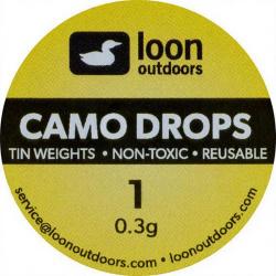 Plomb non toxique LOON Camo Drops 0.3g
