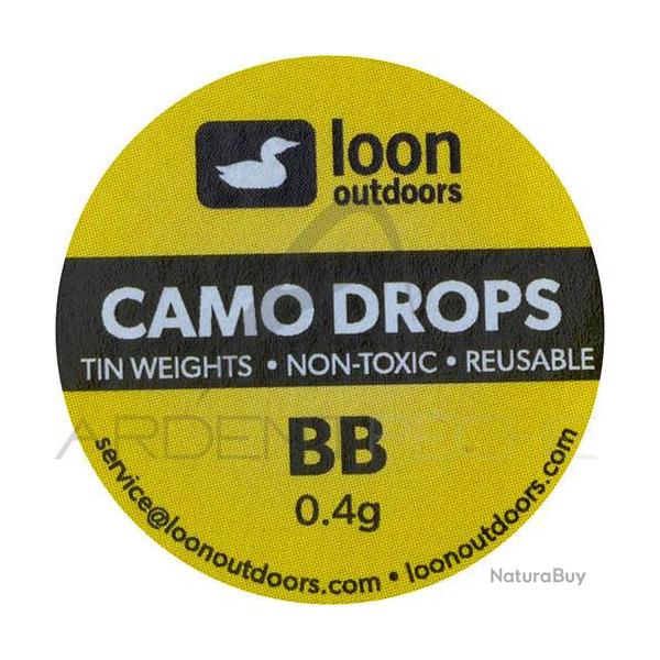 Plomb non toxique LOON Camo Drops 0.4g