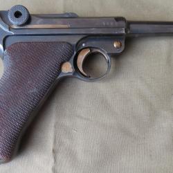 Superbe P08/14 fabrication "DWM" 1915 monomatricule intouch&eacute;