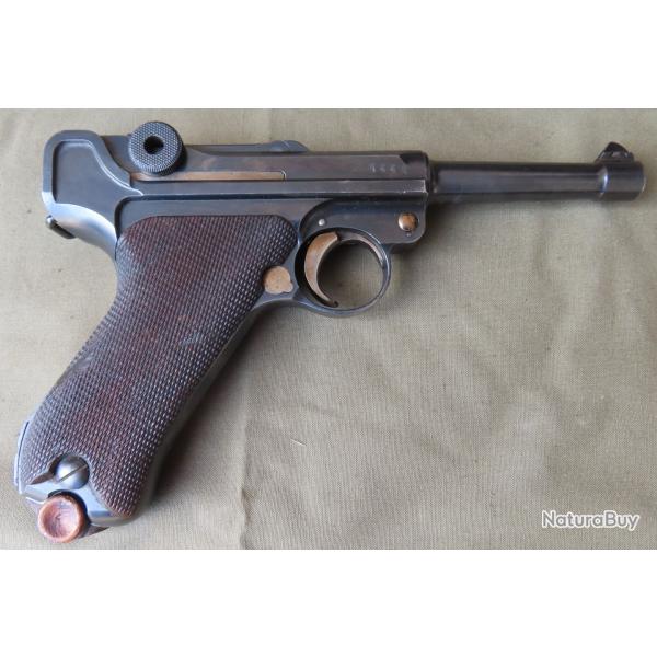 Superbe P08/14 fabrication "DWM" 1915 monomatricule intouch�