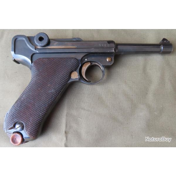 Superbe P08/14 fabrication "DWM" 1915 monomatricule intouch�