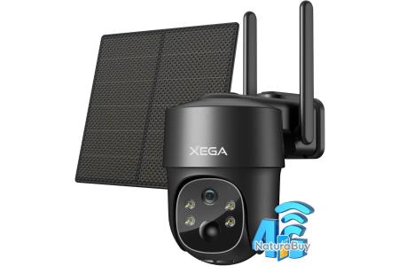Kit 4 Caméras De Surveillance Sans Fil Solaires – Vision Nocturne Couleur 2K, SmartCam