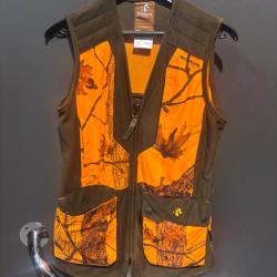 gilet neuf sans manche fluo Somlys enfant S destockage armurerie chasse aux ench&egrave;res