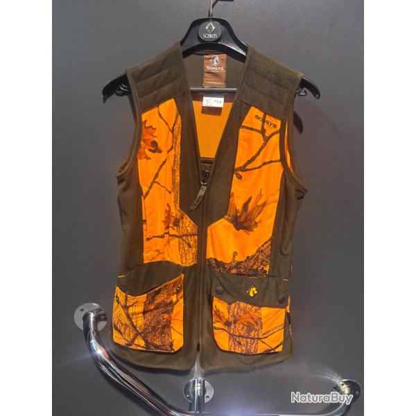 gilet neuf sans manche fluo Somlys enfant S destockage armurerie chasse aux ench�res