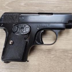 Pistolet de poche BROWNING 1906 - Cal. 6,35 Browning - Fabrication FN (Occasion)