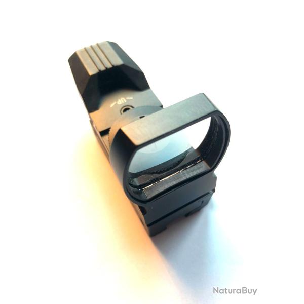 Point rouge: OCCASION Viseur tactique - 4 r�ticules - 5 niveaux de luminosit� - Rail 11 mm