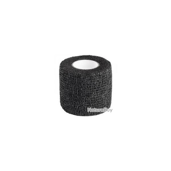BANDE AUTO-AGRIPPANTE 5cm x 4,50m NOIR - A10 EQUIPMENT NEUF U NOIR