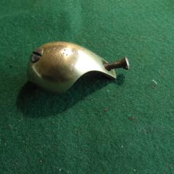 Pi&egrave;ces d'origine de pistolet an 13, calotte de crosse avec visserie