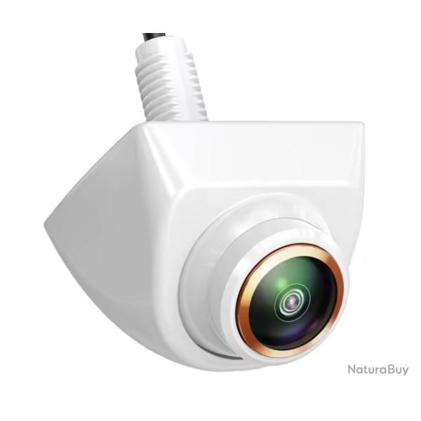 Cam�ra de Recul Voiture AHD 1080P 170� Vision Nocturne IP68 Universelle Blanc