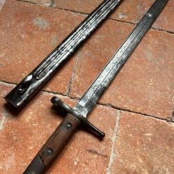 Ba&iuml;onnette italienne Carcano 1891 - WW1 (2)