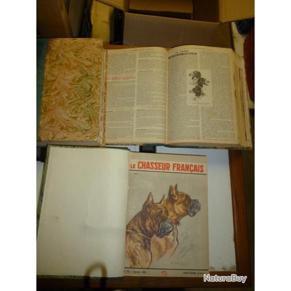 lot de "Chasseur fran�ais " 1954-58