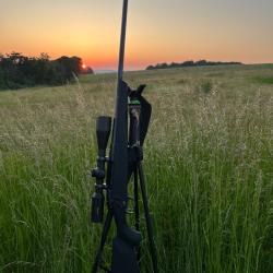 Vend lunette hawkeLa carabine n'est pas &agrave; vendre