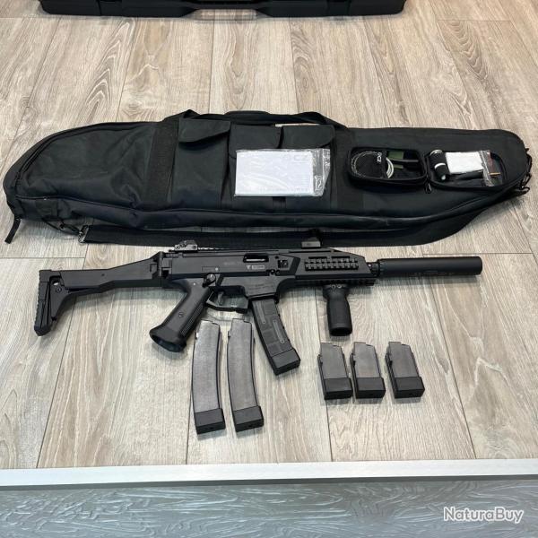 Occasion - Carabine CZ Scorpion EVO3 S1 Cal 9x19 + Silencieux B&T