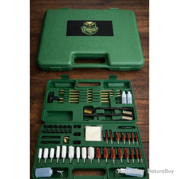 Kit de nettoyage 58 pi�ces - Vert