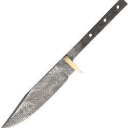 Lot de 2 - Lame Damas A Customiser 256 Couches Manche A Customiser Garde Laiton BL121