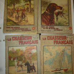 lot de "Chasseur fran&ccedil;ais " 1946 &agrave;1949