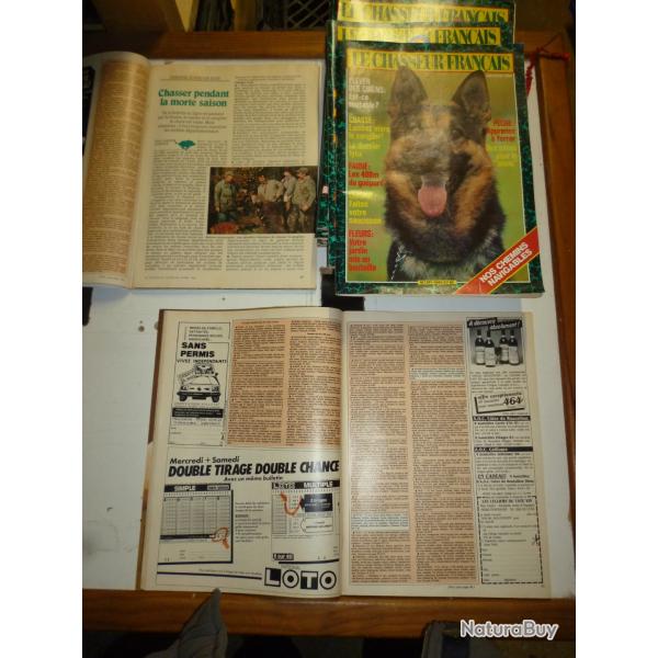 lot de "Chasseur fran�ais " 1984