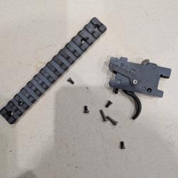 Rail picatinny et bloc detente ATA Palace