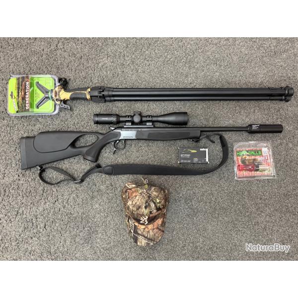 "PACK RENARD" Carabine Bergara Ba13 Calibre 222 Rem + Lunette 4-16X44 + Silencieux + Accessoires