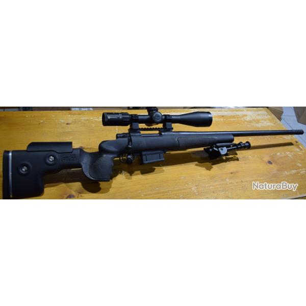 Pack Carabine de tir Howa crosse GRS et Lunette Diamond 6-24x50 occasion