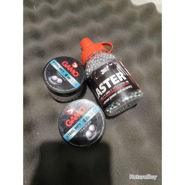 2500 billes rondes Cal. 4.5