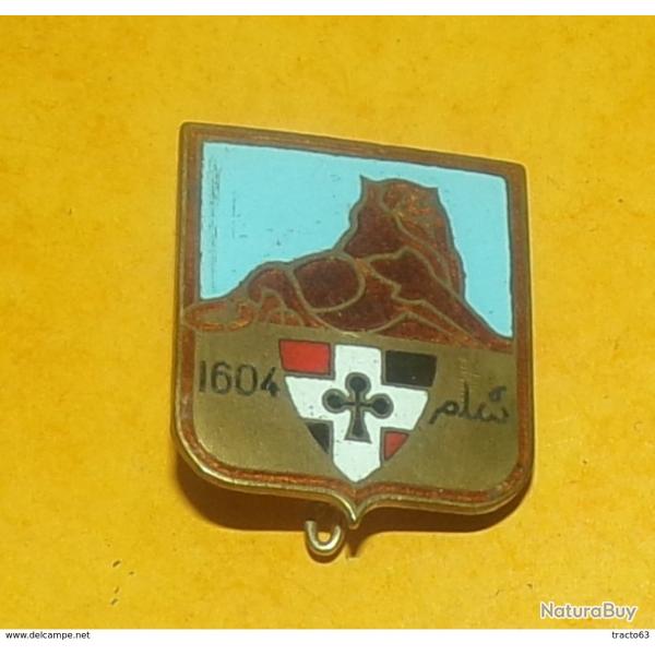 35� R�giment d'Infanterie, 1604, dos losang� FABRICANT CHOBILLON PARIS, HOMOLOGATION SANS , BON ETAT