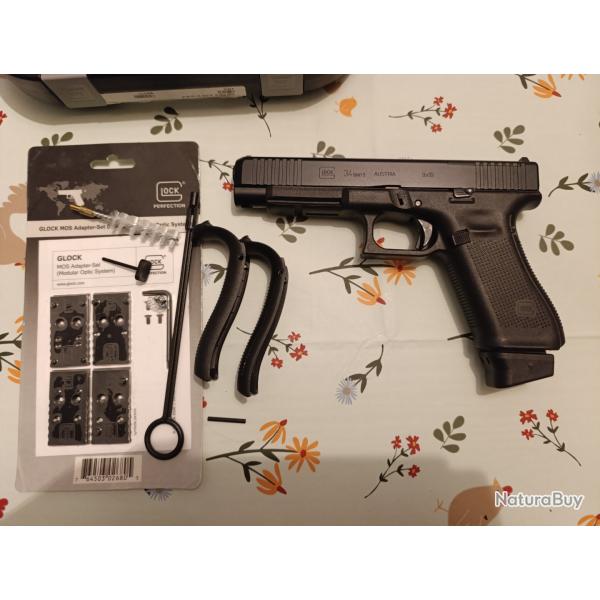 Glock 34 gen 5 mos fs