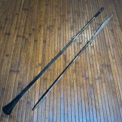 TR&Egrave;S GRANDE SAGAIE EN FER FORG&Eacute; ET OUVRAG&Eacute; 170 cm