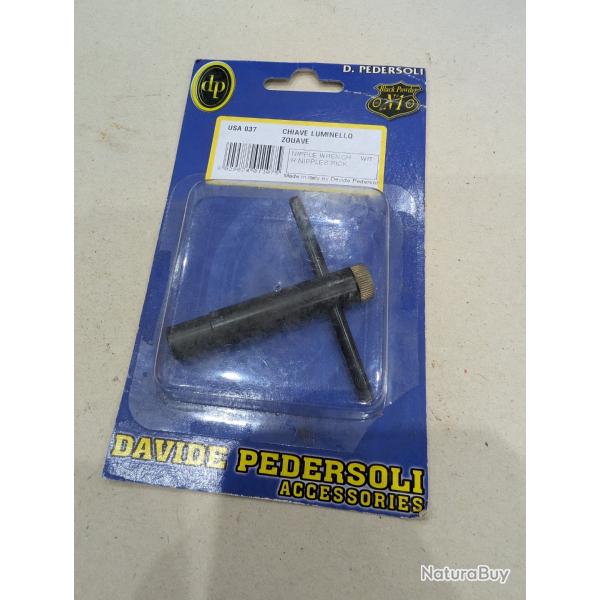 Cl� a chemin�e PEDERSOLI pour carabine Zouave