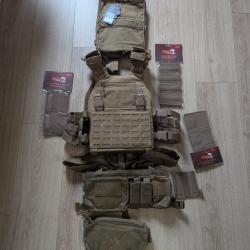 Porte plaque Viper Tactical &eacute;quip&eacute; Neuf