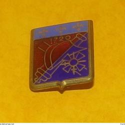 4&deg; R&eacute;giment d'Artillerie, 1720, &eacute;mail, dos guilloch&eacute;, FABRICANT DRAGO PARIS,HOMOLOGATION SANS, ETAT