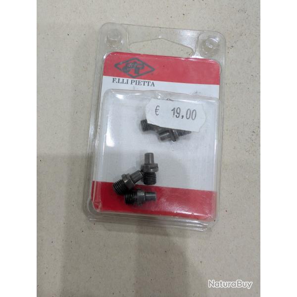 6 chemin�es Pietta inox pour revolver