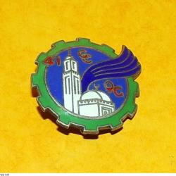 41&deg; Cie de Quartier G&eacute;n&eacute;ral, &eacute;mail, bleu, pastille Drago,FABRICANT DRAGO PARIS ,HOMOLOGATION SANS, E