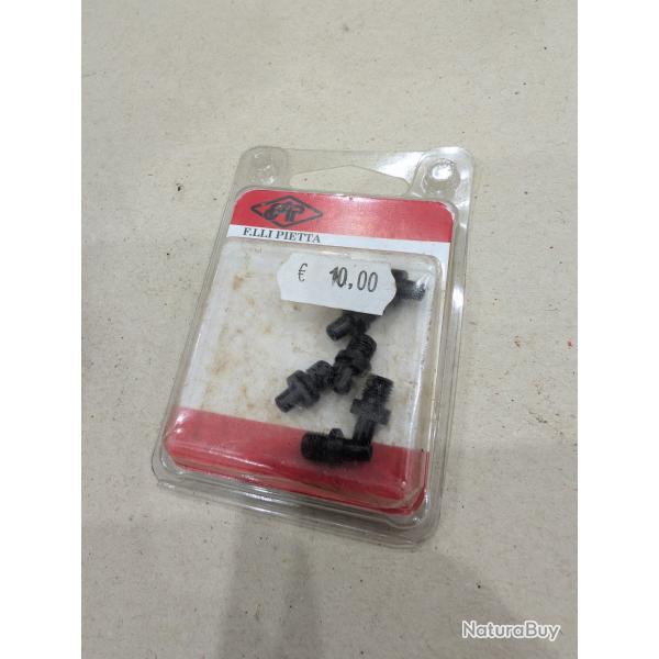 Lot de 3 paquets de 6 chemin�es Pietta acier pour revolver