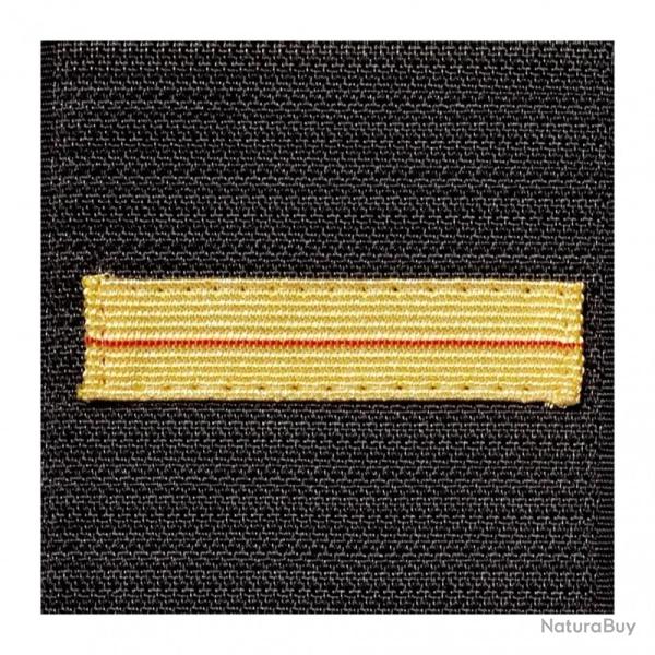 Grade / Galon de Poitrine Gendarmerie D�partementale Adjudant Souple