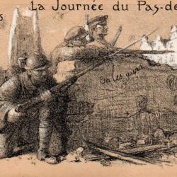 CPA- Aout 1915 La Journ&eacute;es du Pas-de-Calais - N&deg;7585