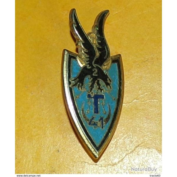 41� R�giment de Transmissions, 2� Compagnie, aigle noir, FABRICANT�DRAGO PARIS ,HOMOLOGATION�SANS,