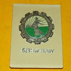 523&deg; Groupe de Transport, r&eacute;sine, dos guilloch&eacute;, 1 bol&eacute;ro Drago , roue dent&eacute;e argent&eacute;e semeuse solei