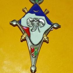 68&deg; R&eacute;giment d'Artillerie, 4&deg; Batterie, Croix d'Agad&egrave;s, &eacute;l&eacute;phant, FABRICANT FIA LYON&nbsp; , HOMOLOGATION