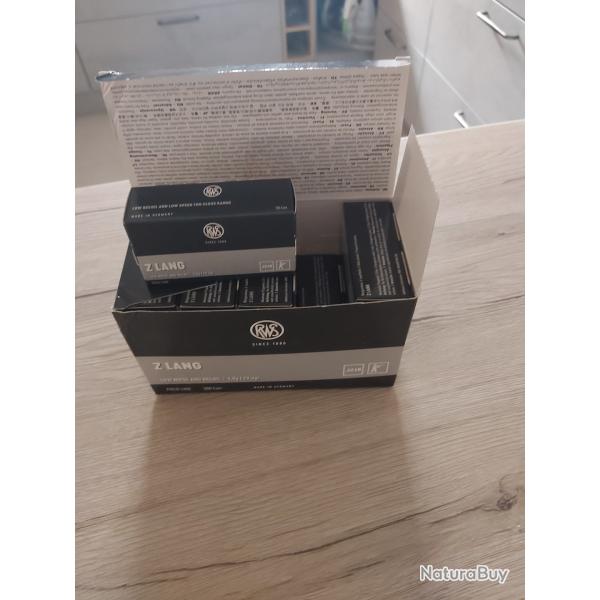 500 RWS Z LANG cal 22lr