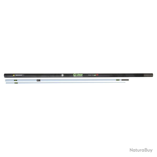 Pack canne au coup UK Margin Carp 214 - 8,50 m - 2 Tops