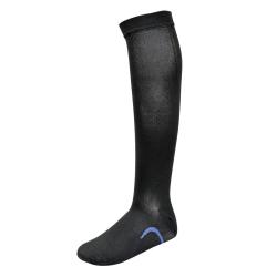 Mi-bas anti-fatigue homme - Contention graduelle - Noir 43 / 46