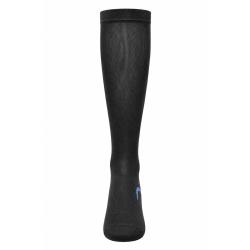 Mi-bas anti-fatigue homme - Contention graduelle - Noir 43 / 46