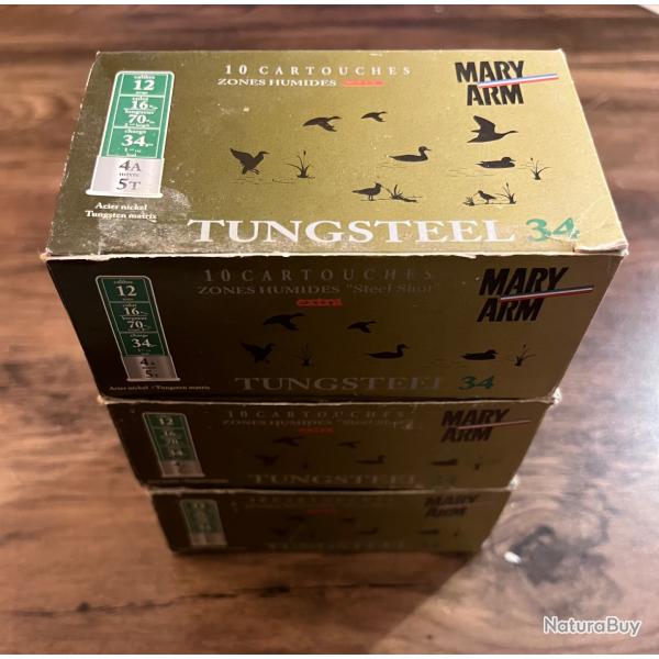 Cartouches Tungsteel 34