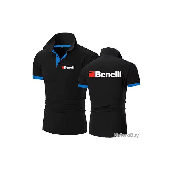 Polo BENELLI noir type 1 LIVRAISON GRATUITE