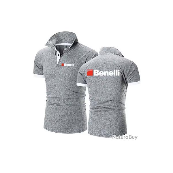 Polo BENELLI gris type 1 LIVRAISON GRATUITE